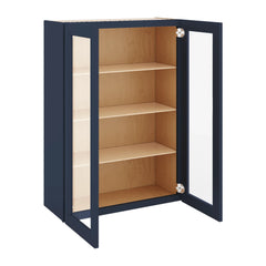 J&K Naval B7 Wall Glass Cabinet - 30" W x 42" H (No Glass Insert)