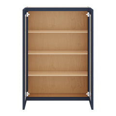 J&K Naval B7 Wall Glass Cabinet - 30" W x 42" H (No Glass Insert)