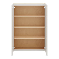 J&K Pure B5 Wall Glass Cabinet - 30" W x 42" H (No Glass Insert)