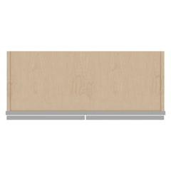 J&K Castle Grey S5 Wall Glass Cabinet - 30" W x 42" H (No Glass Insert)