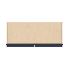 J&K Naval B7 Wall Glass Cabinet - 30" W x 42" H (No Glass Insert)