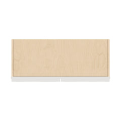 J&K Pure B5 Wall Glass Cabinet - 30" W x 42" H (No Glass Insert)