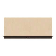 J&K Java Coffee S1 Wall Glass Cabinet - 30" W x 42" H (No Glass Insert)