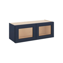 J&K Naval B7 Wall Glass Cabinet - 33" W x 12" H (No Glass Insert)