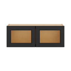 j-k-charcoal-e2-wall-glass-cabinet-33-w-x-12-h-no-glass-insert