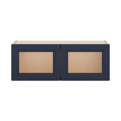 J&K Naval B7 Wall Glass Cabinet - 33" W x 12" H (No Glass Insert)