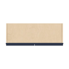 J&K Naval B7 Wall Glass Cabinet - 33" W x 12" H (No Glass Insert)