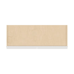 J&K Pure B5 Wall Glass Cabinet - 33" W x 12" H (No Glass Insert)