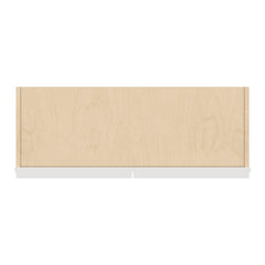 J&K Pure B5 Wall Glass Cabinet - 33" W x 30" H (No Glass Insert)