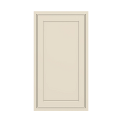 J&K Pearl Glazed H9 Dummy Insert Door Panel 16 1/2" W x 30" H
