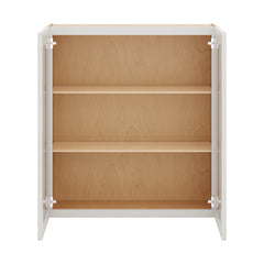 J&K Pure B5 Wall Glass Cabinet - 33" W x 36" H (No Glass Insert)