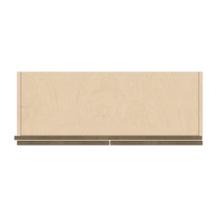 J&K Hazel H8 Wall Glass Cabinet - 33" W x 36" H (No Glass Insert)