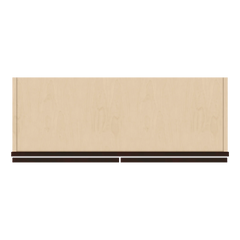 J&K Java Coffee S1 Wall Glass Cabinet - 33" W x 36" H (No Glass Insert)