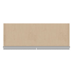 J&K Castle Grey S5 Wall Glass Cabinet - 33" W x 36" H (No Glass Insert)