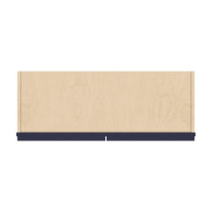 J&K Naval B7 Wall Glass Cabinet - 33" W x 36" H (No Glass Insert)