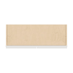 J&K Pure B5 Wall Glass Cabinet - 33" W x 36" H (No Glass Insert)