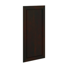 J&K Espresso K8 Dummy Insert Door Panel 16 1/2" W x 36" H