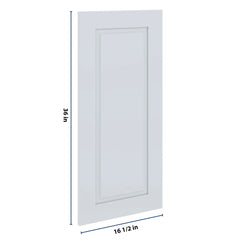 J&K White Shaker S8 Dummy Insert Door Panel 16 1/2" W x 36" H
