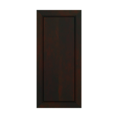 J&K Espresso K8 Dummy Insert Door Panel 16 1/2" W x 36" H