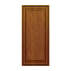 J&K Mocha Glazed K10 Dummy Insert Door Panel 16 1/2" W x 36" H