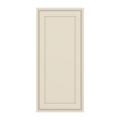 J&K Pearl Glazed H9 Dummy Insert Door Panel 16 1/2" W x 36" H