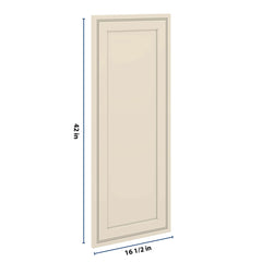 J&K Pearl Glazed H9 Dummy Insert Door Panel 16 1/2" W x 42" H