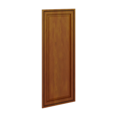 J&K Mocha Glazed K10 Dummy Insert Door Panel 16 1/2" W x 42" H