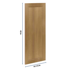 J&K Butterscotch B8 Dummy Insert Door Panel 16 1/2" W x 42" H