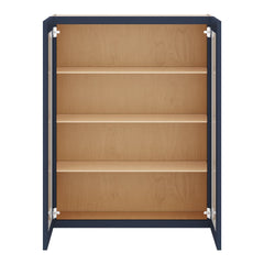 J&K Naval B7 Wall Glass Cabinet - 33" W x 42" H (No Glass Insert)