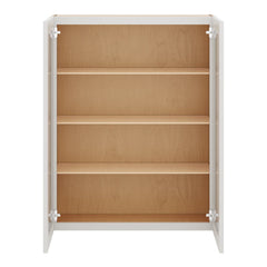 J&K Pure B5 Wall Glass Cabinet - 33" W x 42" H (No Glass Insert)