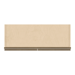 J&K Hazel H8 Wall Glass Cabinet - 33" W x 42" H (No Glass Insert)