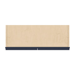 J&K Naval B7 Wall Glass Cabinet - 33" W x 42" H (No Glass Insert)