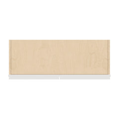 J&K Pure B5 Wall Glass Cabinet - 33" W x 42" H (No Glass Insert)