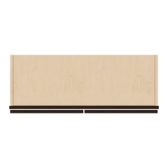 J&K Java Coffee S1 Wall Glass Cabinet - 33" W x 42" H (No Glass Insert)