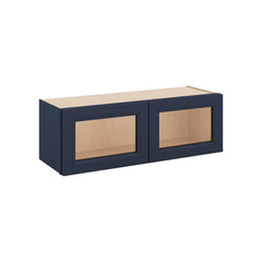 J&K Naval B7 Wall Glass Cabinet - 36" W x 12" H (No Glass Insert)