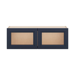 J&K Naval B7 Wall Glass Cabinet - 36" W x 12" H (No Glass Insert)