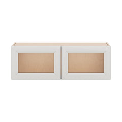 J&K Pure B5 Wall Glass Cabinet - 36" W x 12" H (No Glass Insert)