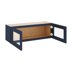 J&K Naval B7 Wall Glass Cabinet - 36" W x 12" H (No Glass Insert)