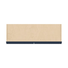 J&K Naval B7 Wall Glass Cabinet - 36" W x 12" H (No Glass Insert)