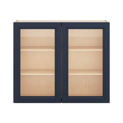 J&K Naval B7 Wall Glass Cabinet - 36" W x 30" H (No Glass Insert)