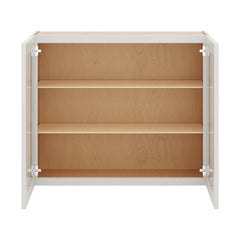 J&K Pure B5 Wall Glass Cabinet - 36" W x 30" H (No Glass Insert)