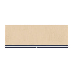 J&K Naval B7 Wall Glass Cabinet - 36" W x 30" H (No Glass Insert)