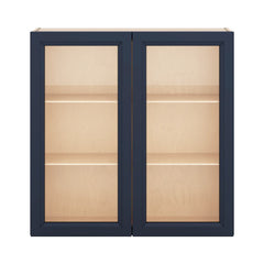 J&K Naval B7 Wall Glass Cabinet - 36" W x 36" H (No Glass Insert)