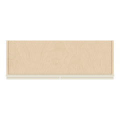 J&K Pearl Glazed H9 Wall Glass Cabinet - 36" W x 36" H (No Glass Insert)