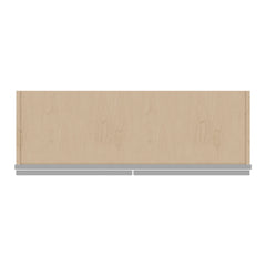 J&K Castle Grey S5 Wall Glass Cabinet - 36" W x 36" H (No Glass Insert)