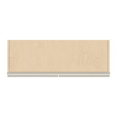 J&K Pebble B6 Wall Glass Cabinet - 36" W x 36" H (No Glass Insert)