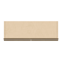J&K Hazel H8 Wall Glass Cabinet - 36" W x 36" H (No Glass Insert)