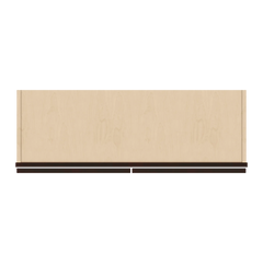 J&K Java Coffee S1 Wall Glass Cabinet - 36" W x 36" H (No Glass Insert)