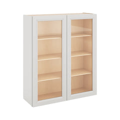 J&K Pure B5 Wall Glass Cabinet - 36" W x 42" H (No Glass Insert)