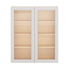 J&K Pure B5 Wall Glass Cabinet - 36" W x 42" H (No Glass Insert)
